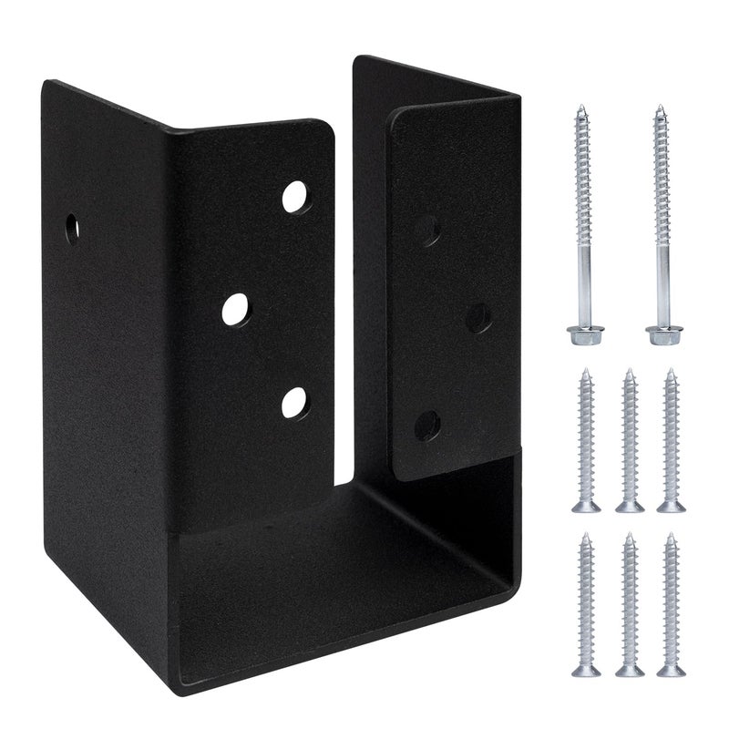 lifgarfe 4x6 Concealed Joist Hanger Bracket Fit for 4x6 BeamSwinghandrailand Fence
