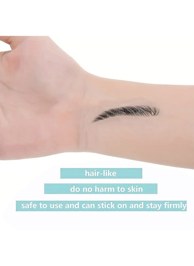 Cacay Pure - 80 Pair Eyebrow Tattoo, Biomimetic Eyebrows Tattoo Eyebrows Waterproof, Temporary Eyebrow Tattoos for Women, Waterproof Natural False Eyebrows Makeup Sticker for Eyebrow Grooming Shaping (A4) - Image 1