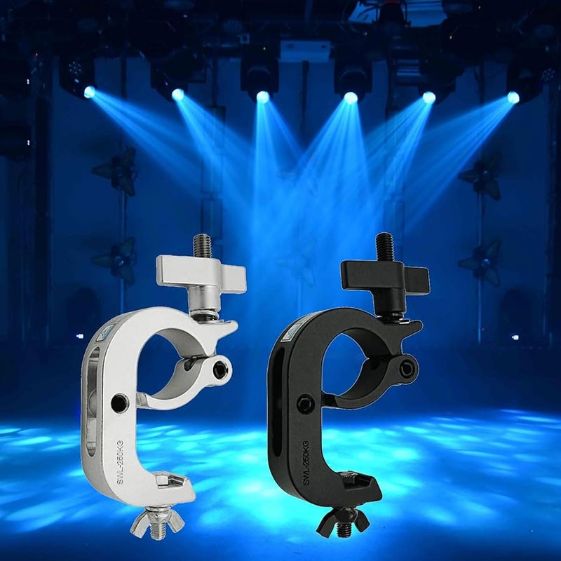 Black Aluminum Alloy Stage Light Mounting Clamps For 32 35mm Pipe Diameter - Image 5