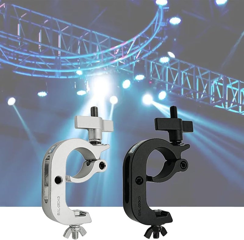Black Aluminum Alloy Stage Light Mounting Clamps For 32 35mm Pipe Diameter - Image 3