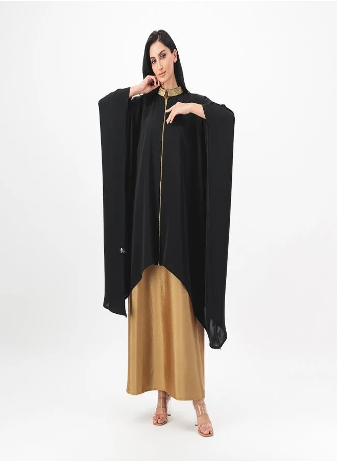 ميم باي ماريا Cape Abaya with full length inner