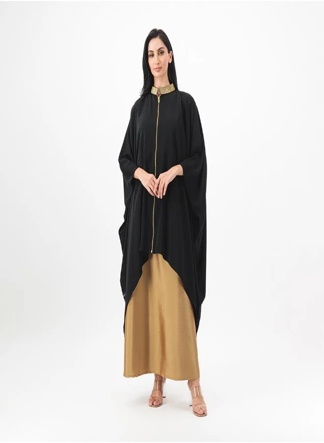 ميم باي ماريا Cape Abaya with full length inner