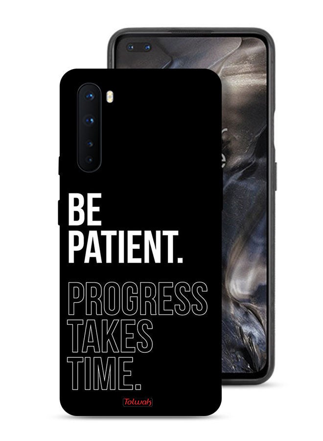 Tolwak OnePlus Nord Protective Case Cover Be Patient Progress Takes Time - Image 1