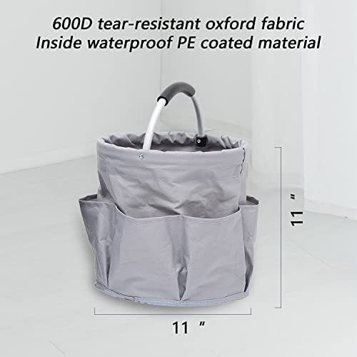 Azelf Bucket Tool Organizer Bag 5 Gallon Power Mechanic Small Tool Bag Garden Tote Organizer multicolor - Image 4