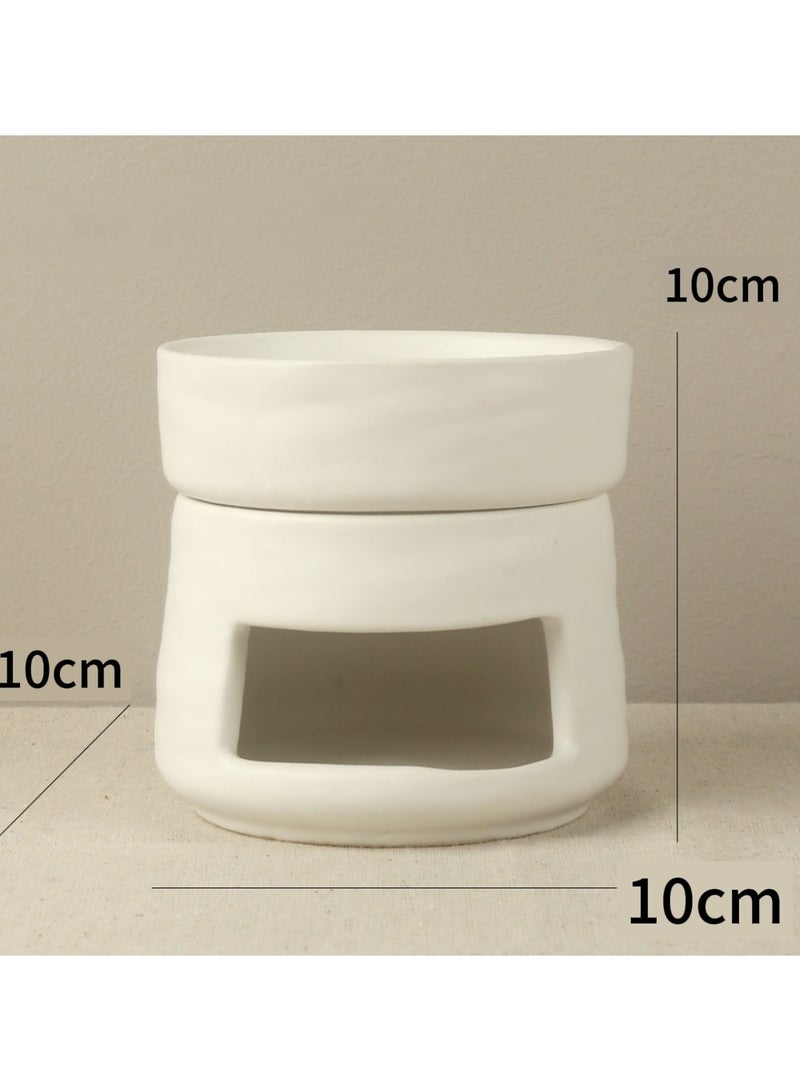 Essential Oil Candle Warmers,  Ceramic Tealight Candle Holder Oil Burner,Aroma Oil Burner, Oil Burner Aromatherapy Oil Warmer Home Bedroom Decoration  - Image 5