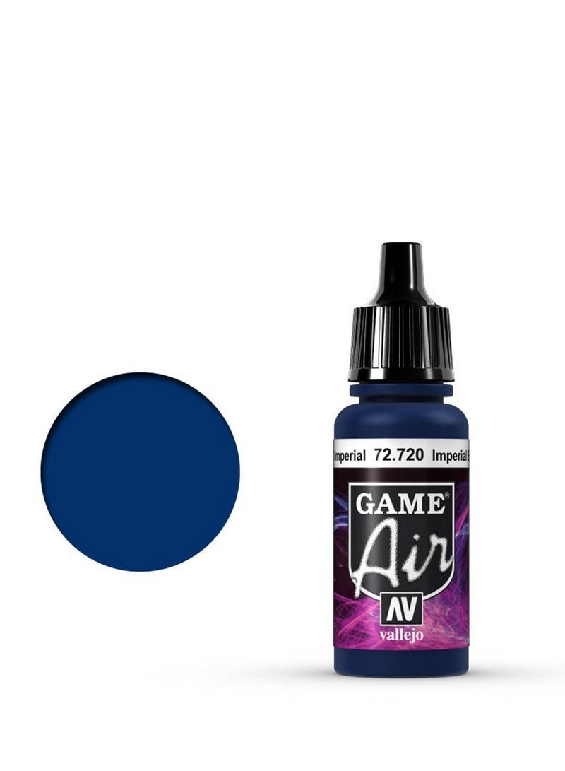 طلاء أكريليك "جيم إير ٧٢٠ إمبريال بلو" ١٧ مل - طلاء أكريليك "إيربراش" للمجسمات والنماذج