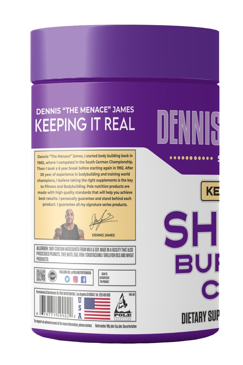 DENNIS JAMES كبسولات حرق الدهون من سلسلة دينيس جيمس - دعم متقدم لفقدان الوزن - Image 2