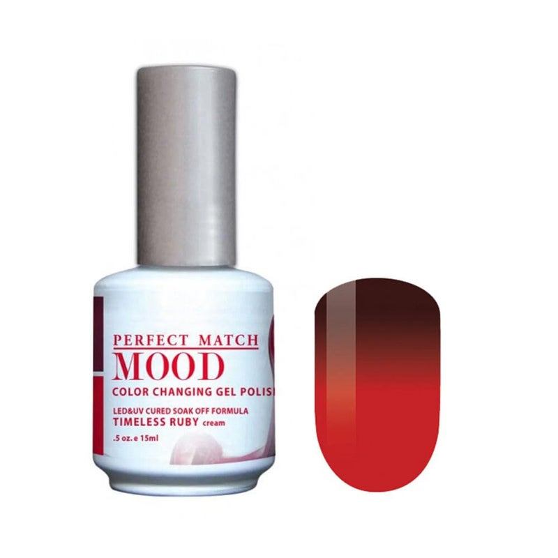 LECHAT Perfect Match Gel Polish Timeless Ruby MPMG44 0500 Ounce