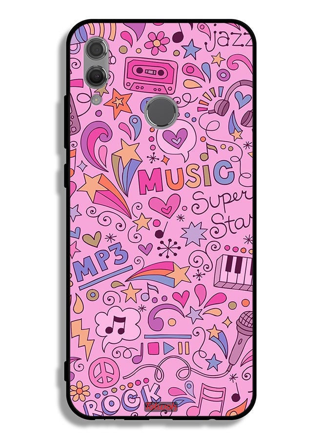 Tolwak Honor 10 Lite Protective Case Cover Music Tags - Image 2