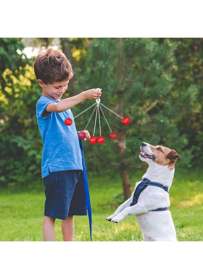 ECVV - 4Pcs Lato Lato Click Clacker Ball, Pro-Clackers Ball, Hand Wrist Exercise Ball, Colorful Clackers Knockers Balls- Assorted Clacker Balls on a String, Swinging Ball Toys | Random Color | - Image 1