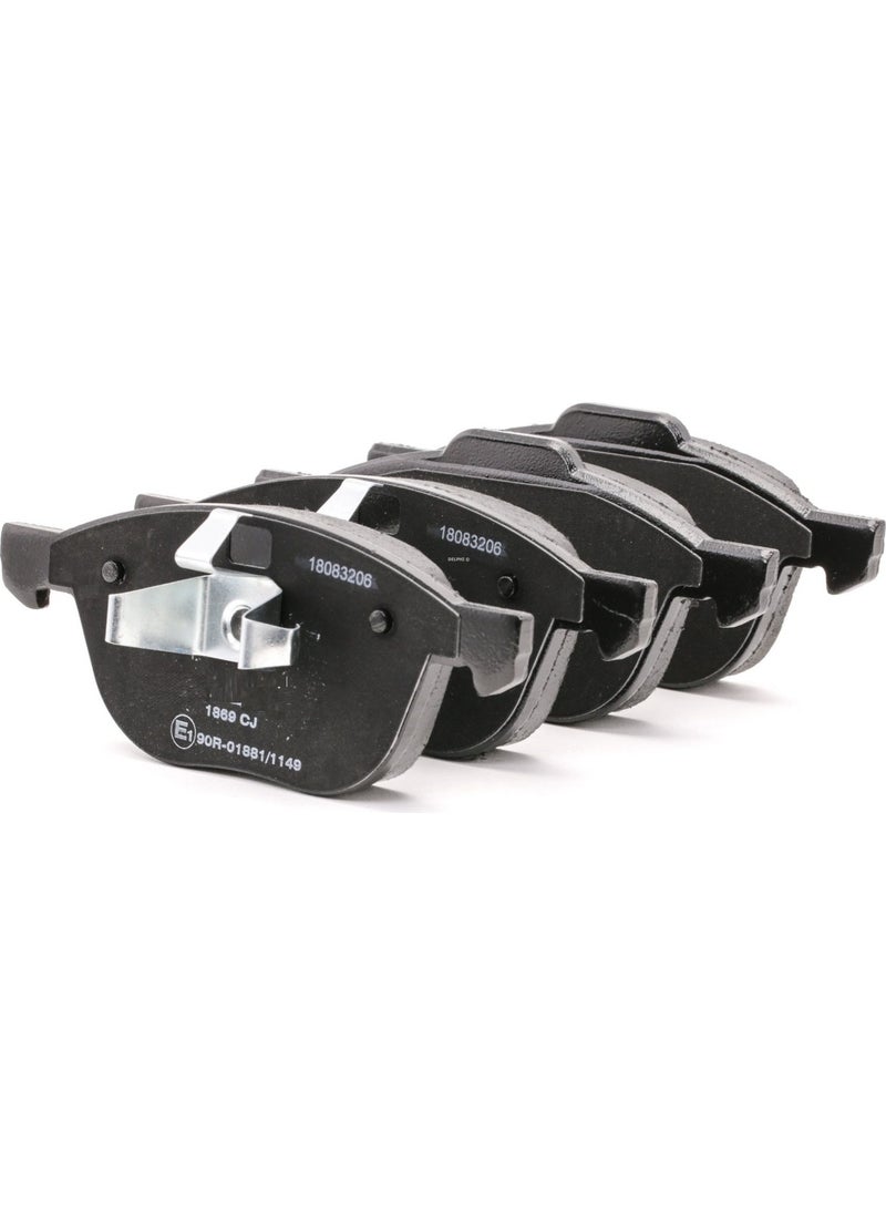 MGA - Ford Focus 2 - 3 Front Brake Pad Set MEAV6J2K021AA - Image 1
