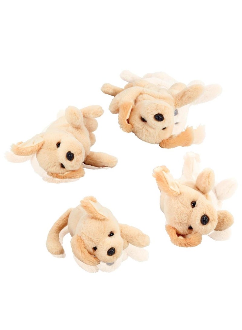ADDO Pitter Patty Pets Roll Over Puppy, Battery Operated | Can Wag it's Tail and Roll | With Realistic Movements | Soft Toy | Interactive Plush Toy | Snuggling Plush Pet | Gift for Kids and Toddlers - Image 2