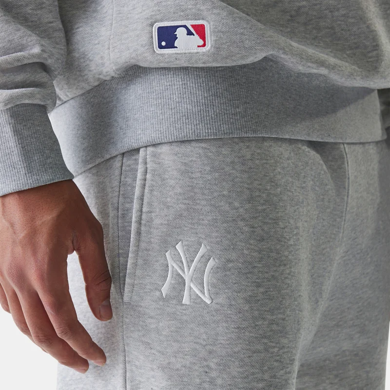 New Era Grey Men's MLB New York Yankees League Essential Joggers for Men | Best Price UAE