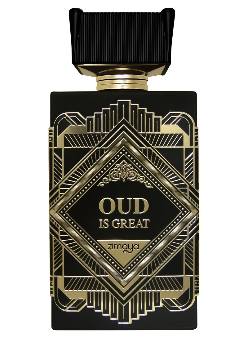 zimaya Oud is Great Unisex Eau De Parfum, 100ML - Image 1