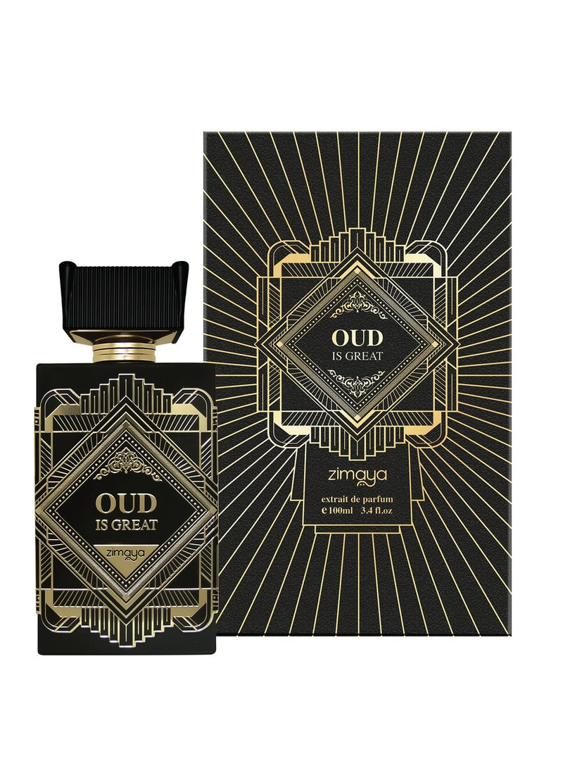 zimaya Oud is Great Unisex Eau De Parfum, 100ML - Image 2