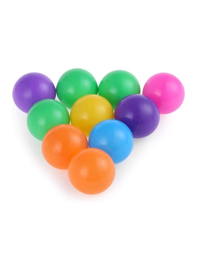 50 Pieces Colorful Soft Plastic Balls for Kids Tents and Pools, Suitable Toy as Gift.  - Image 3