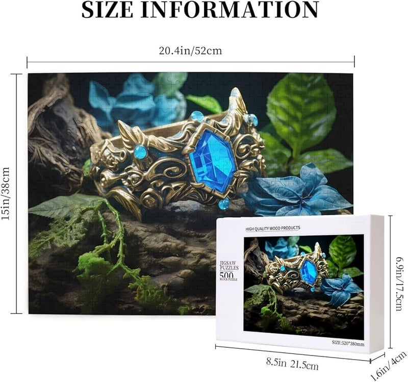 Phayah Lost Magic Ring Jigsaw Puzzle 500 Pieces For Adults Home Decor 20 4 X 15 Inches - Image 5