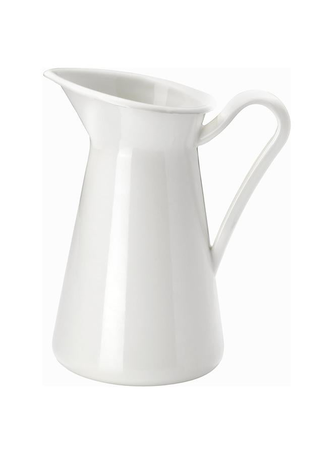 erorex Vase/jug, white, 22 cm - Image 1