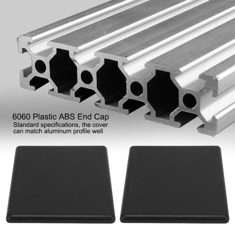 20 قطعة من غطاء نهائي من الألمنيوم مقاس 6060، مكونات لطابعات 3D من نوع CNC مصنوعة من البلاستيك ABS بأربعة ثقوب، تتوافق مع المعايير الأوروبية، لاستخدامها مع ألواح الألمنيوم مقاس 6060. - Image 4