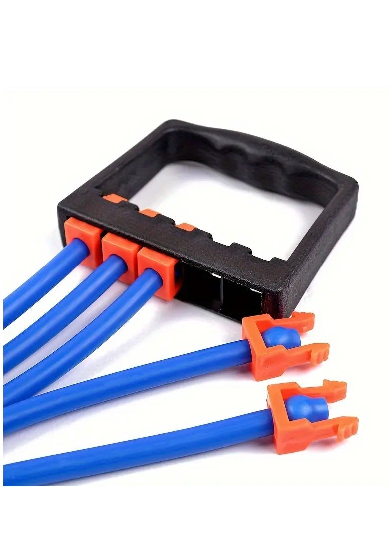 Spall Chest Expander For Chest, Arm Legs Shoulder Back Muscles Training, Chest Exerciser For Men With 5 Springs, Pulling Chest Expander, Push Ups Full Body Home Gym Workout Band  - Image 3