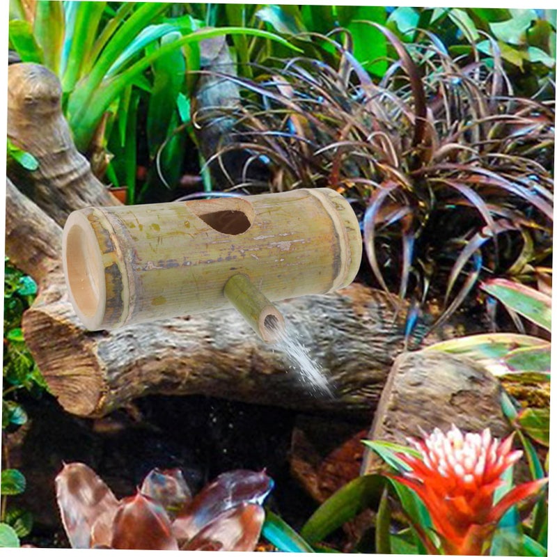 Handcrafted Water Fountain Aquarium Ornament For Garden Patio And Fish Tank Decor - Image 4