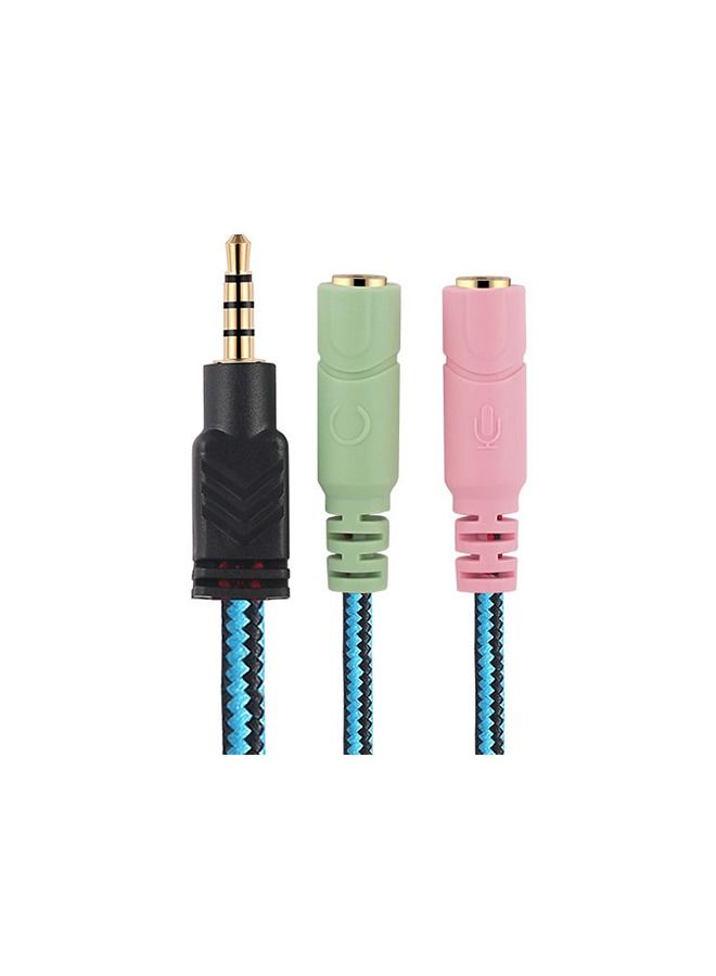 Umiwin 3.5mm Male To Female Interface Switch Wiring Line Practical Computer Earphone Splitter - Image 2