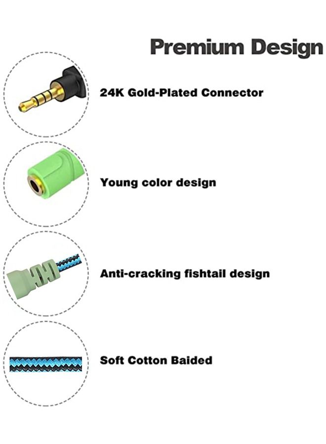 Umiwin 3.5mm Male To Female Interface Switch Wiring Line Practical Computer Earphone Splitter - Image 3
