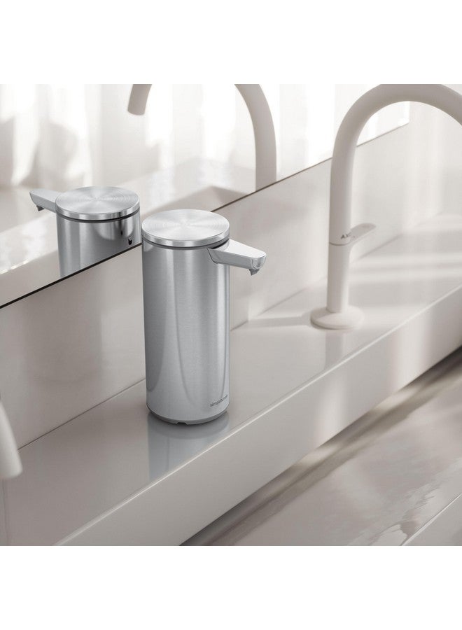 simplehuman simplehuman 9 oz. Touch-Free Automatic Rechargeable Sensor Pump, Brushed Stainless Steel, New  - Image 3
