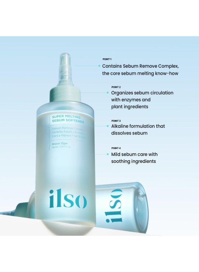 ILSO Super Melting Sebum Softener, 5.29 fl oz, with 40 Cotton Pads included - Image 5