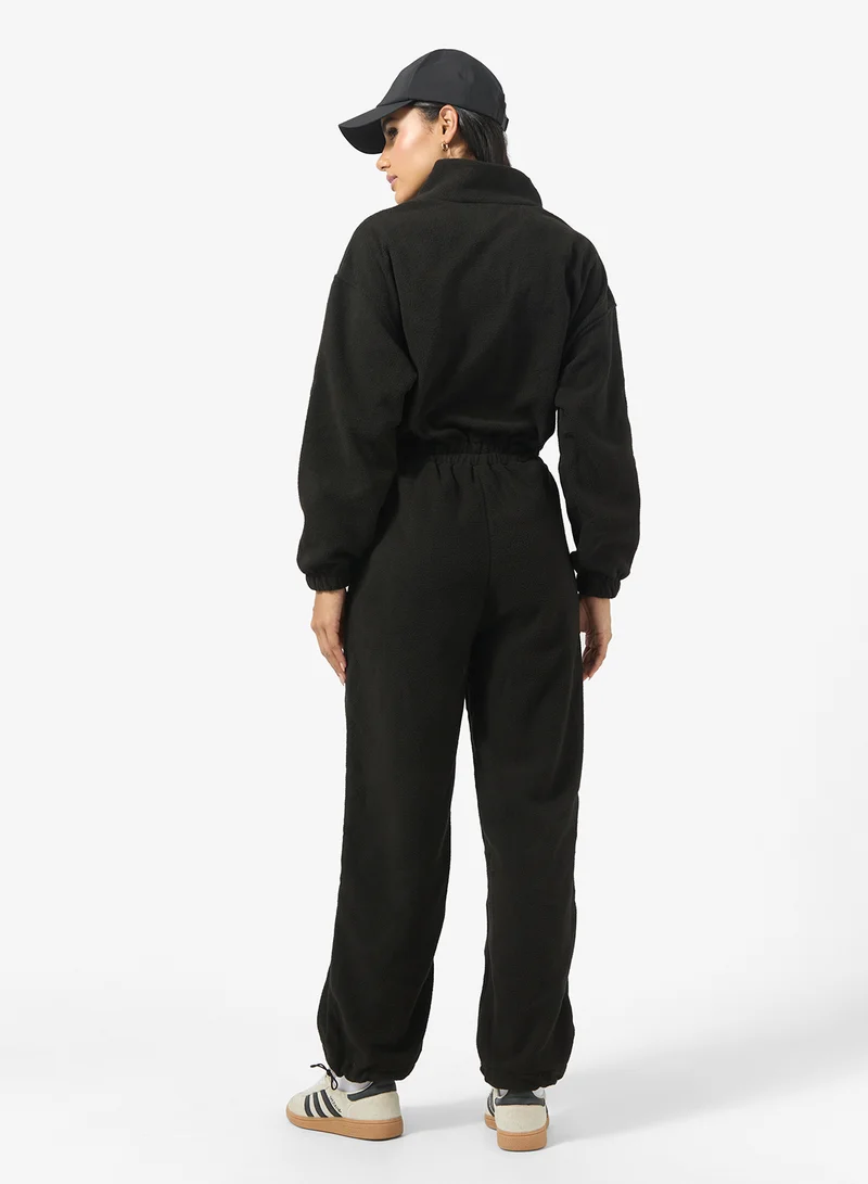Ginger Hooded Zip Up Fleece Onesie