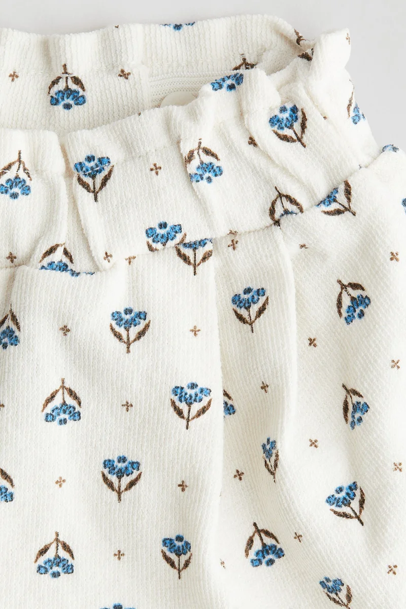 H&M Printed jersey shorts