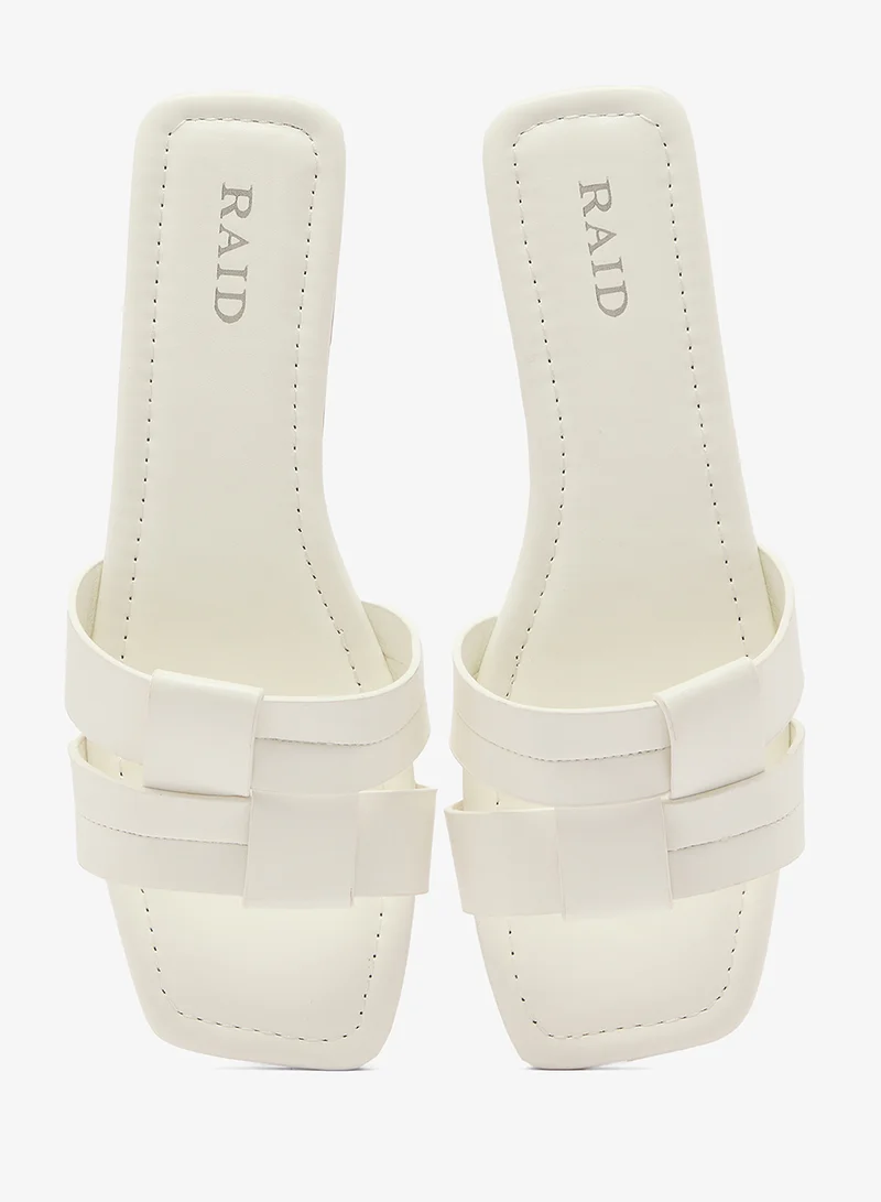 RAID  Casual Flat Slide Sandals for Women | Best Price UAE