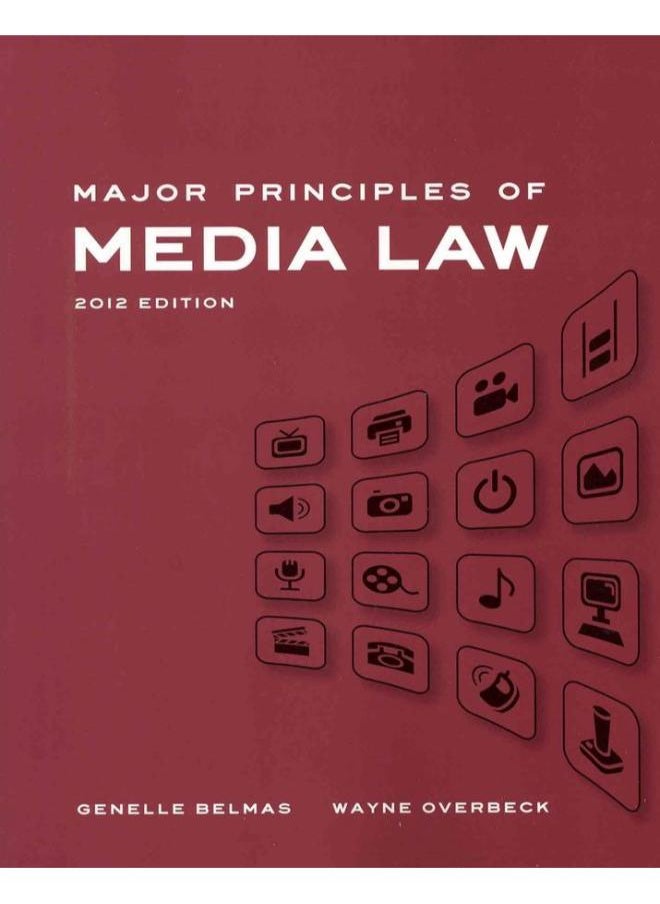 Major Principles Of Media Law 2012 