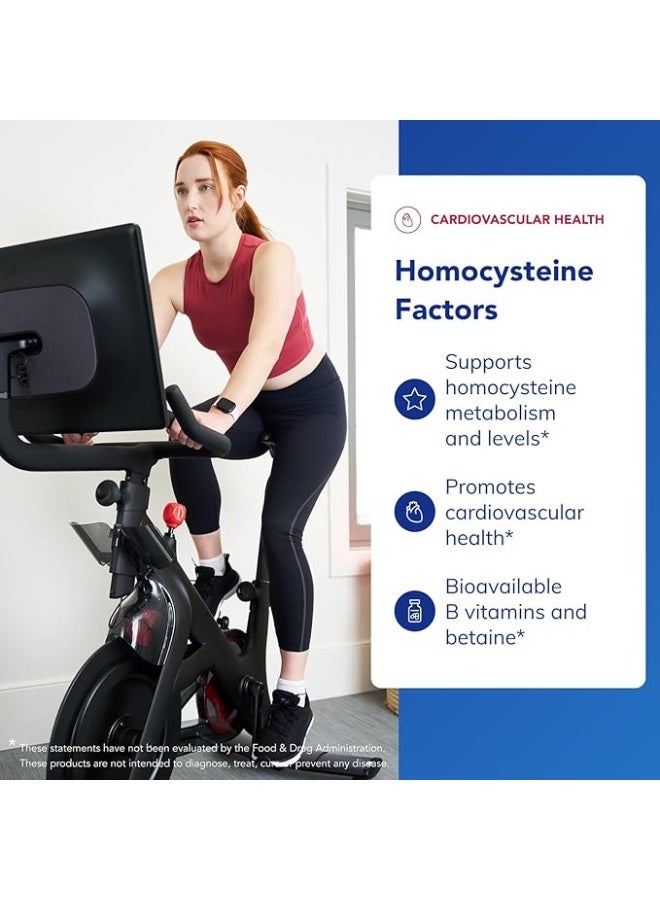 Pure Encapsulations Homocysteine Factors | Supplement to Support Normal Homocysteine Levels and Cardiovascular Health | 180 Capsules - Image 3