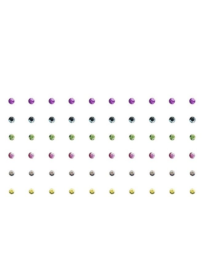 Comet Busters Beautiful Multicolor Stone Bindi (2 Mm) (Bin1010) - Image 1