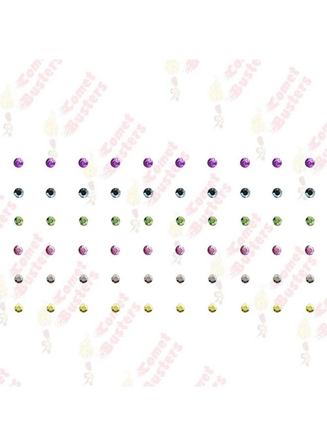 Comet Busters Beautiful Multicolor Stone Bindi (2 Mm) (Bin1010) - Image 5