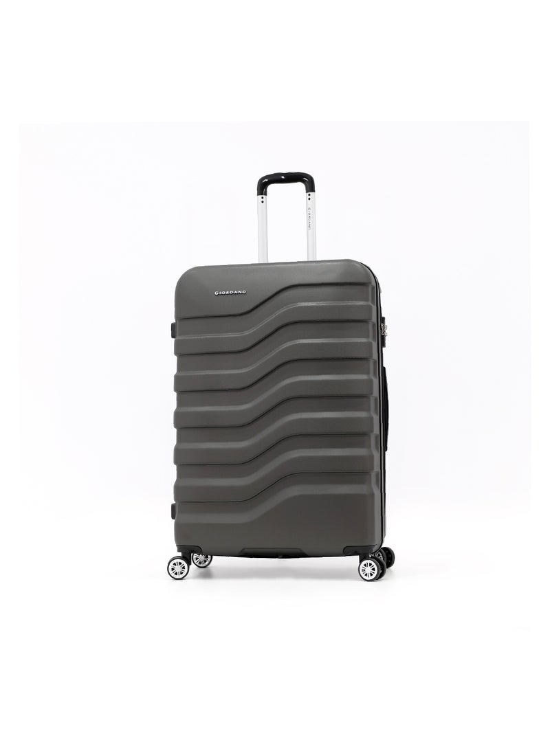 GIORDANO Giordano Hardshell 28-Inch Checked Luggage,Grey  - Image 1