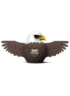 EUGY Eugy Bald Eagle 3D Puzzle, 22 Piece Eco-Friendly Educational Toy Puzzles for Boys, Girls & Kids Ages 6+  - Image 3