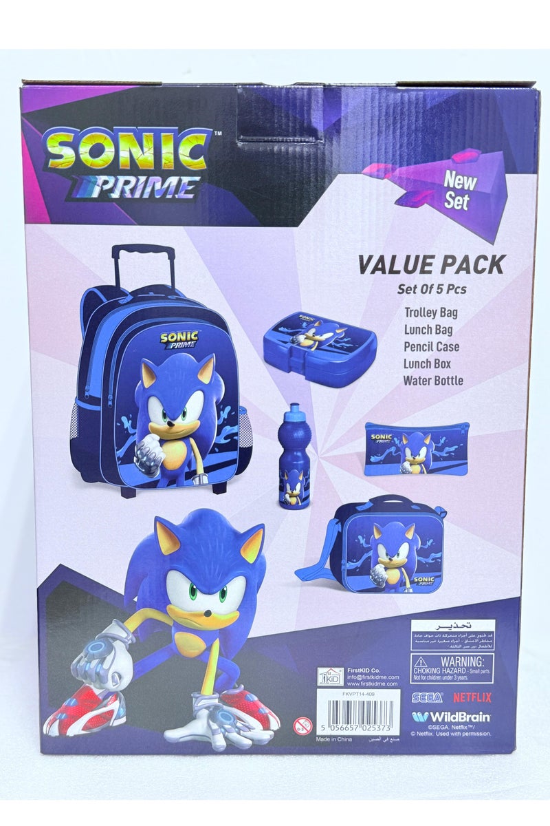 Sonic 5 In 1 Trolley Bag 14-Inch FKVPT14-409 - Image 3