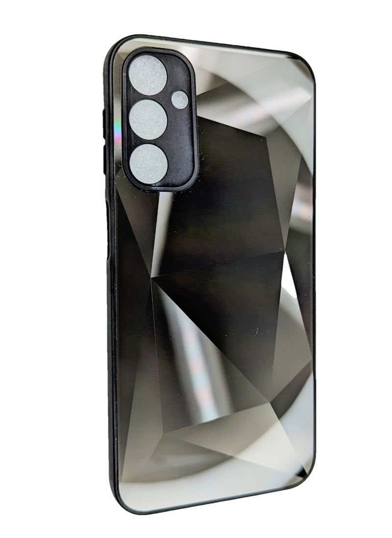TWEGGON Samsung A25 5G Case, Protection Case with Diamond Pattern for Samsung Galaxy A25 5G Black 