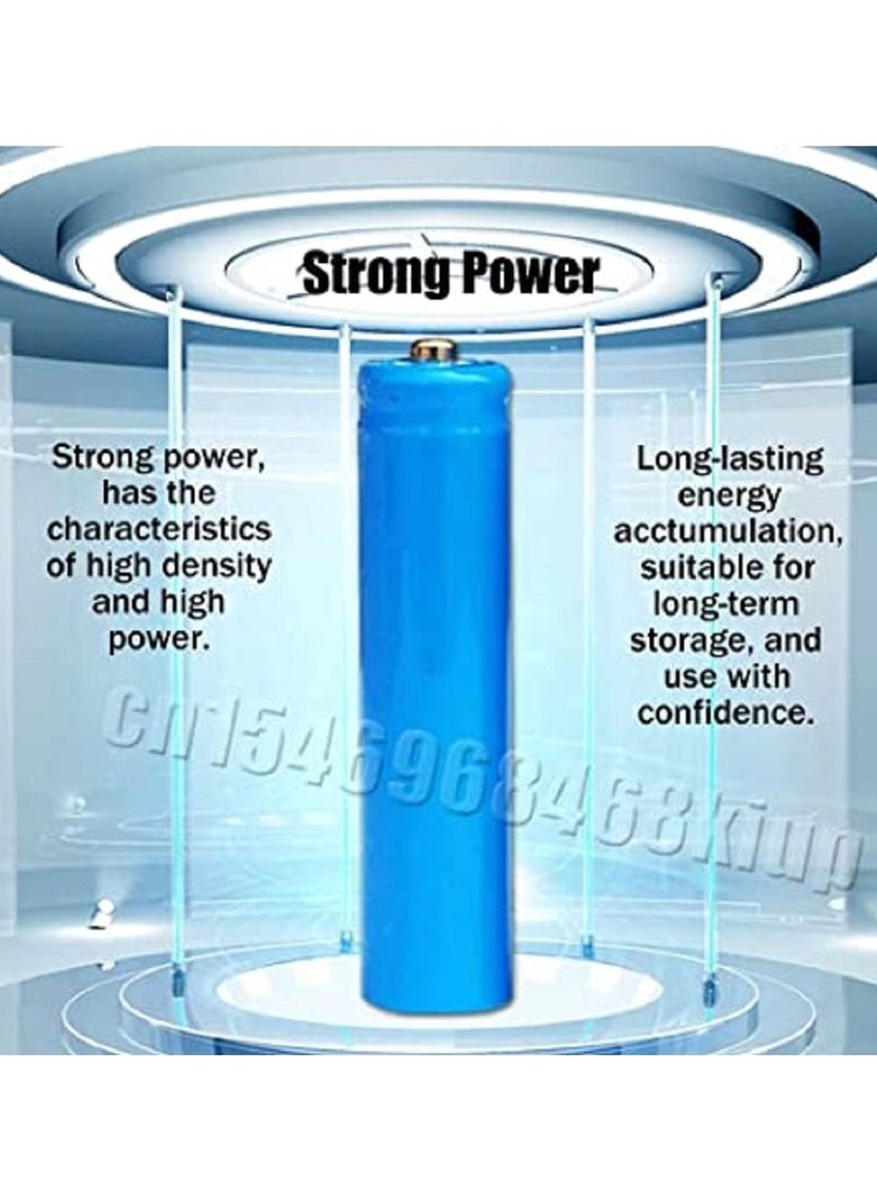 Generic - 1pc 3.7V 1000mAh ICR10440 10440 3A AAA Li-ion Lithium Rechargeable Battery For Flashlight Camera Remote Control Shaver Power Torch - Image 1