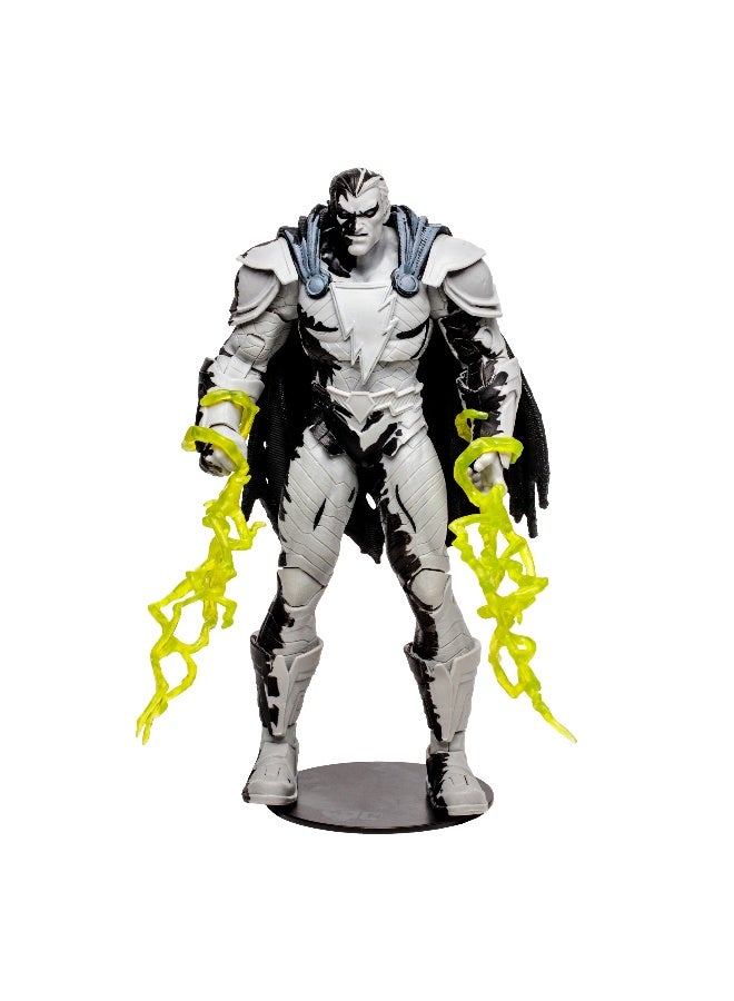 DC Comics DC Direct 7-inch Action Figure w/Comic Black Adam Line Art Variant (Gold Label) - Image 2