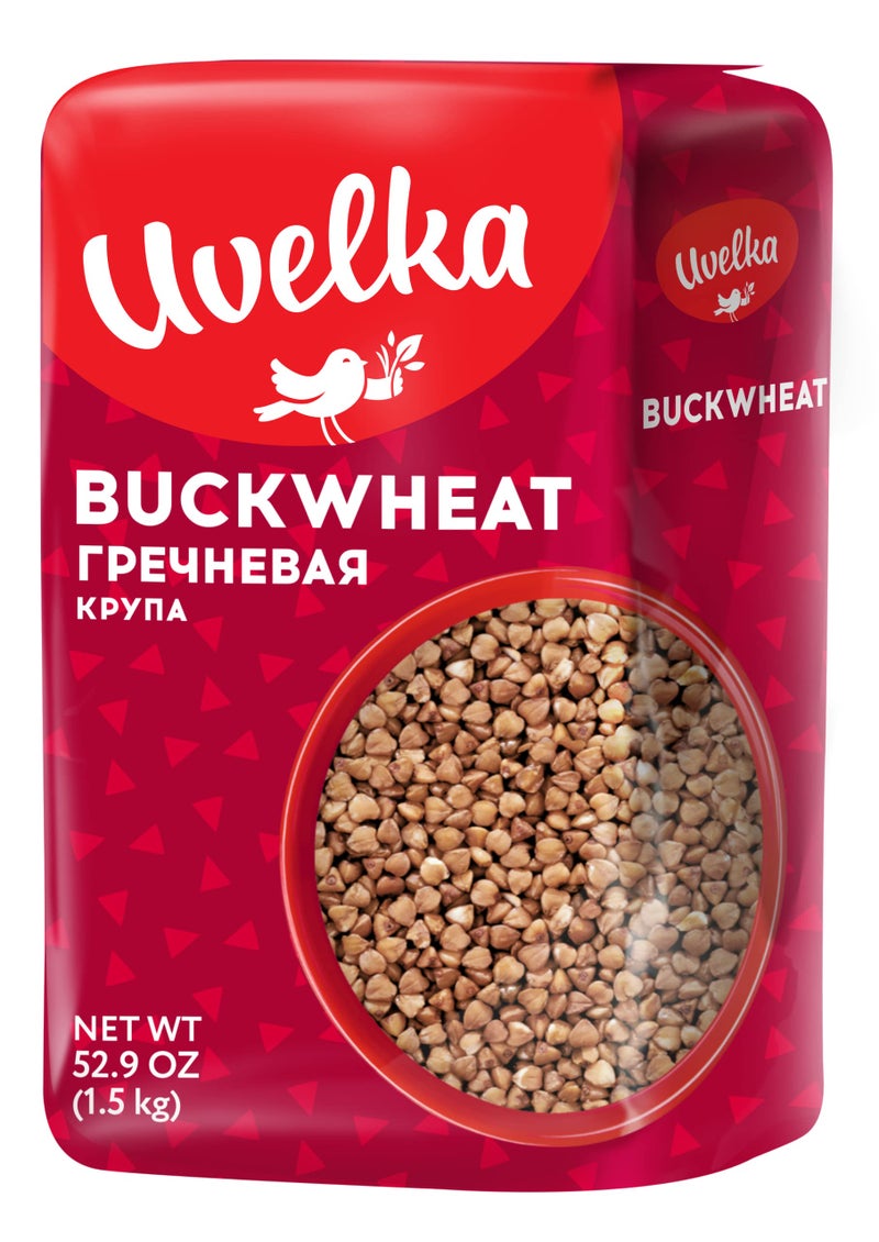 Uvelka Buckwheat Groats Extra Uvelka 1500 gr - Image 3