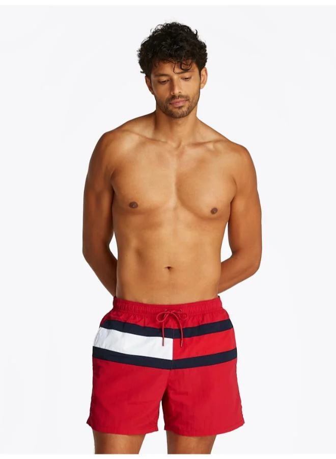 تومي هيلفيغر Medium Drawstring Logo Shorts