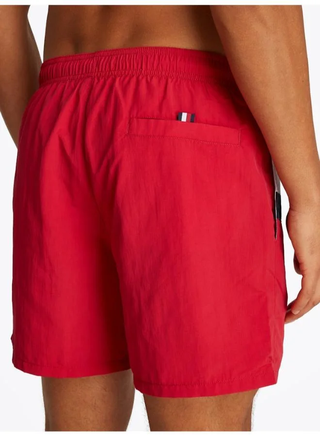 تومي هيلفيغر Medium Drawstring Logo Shorts