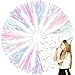 Twavang 12 Pcs Party Blowers Glitter Noise Makers Metallic Fringed Party Horns for Adults Birthday Graduation New Years Party Favors Supplies - Image 2