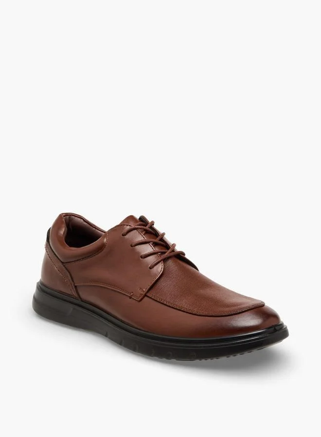 LBL By Shoexpress Men Textured Derby Shoes
