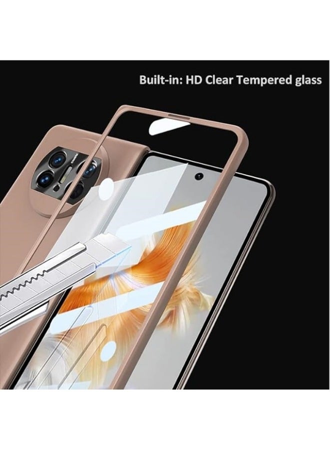 عام حافظة رقيقة جدا متوافقة مع هواوي ميت إكس 3 غطاء بلاستيكي غير لامع من الزجاج المقسى لهاتف ميت إكس 3 - Image 2