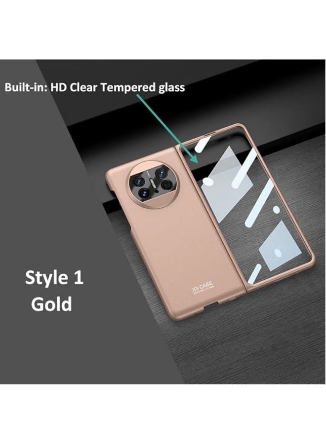 عام حافظة رقيقة جدا متوافقة مع هواوي ميت إكس 3 غطاء بلاستيكي غير لامع من الزجاج المقسى لهاتف ميت إكس 3 - Image 3