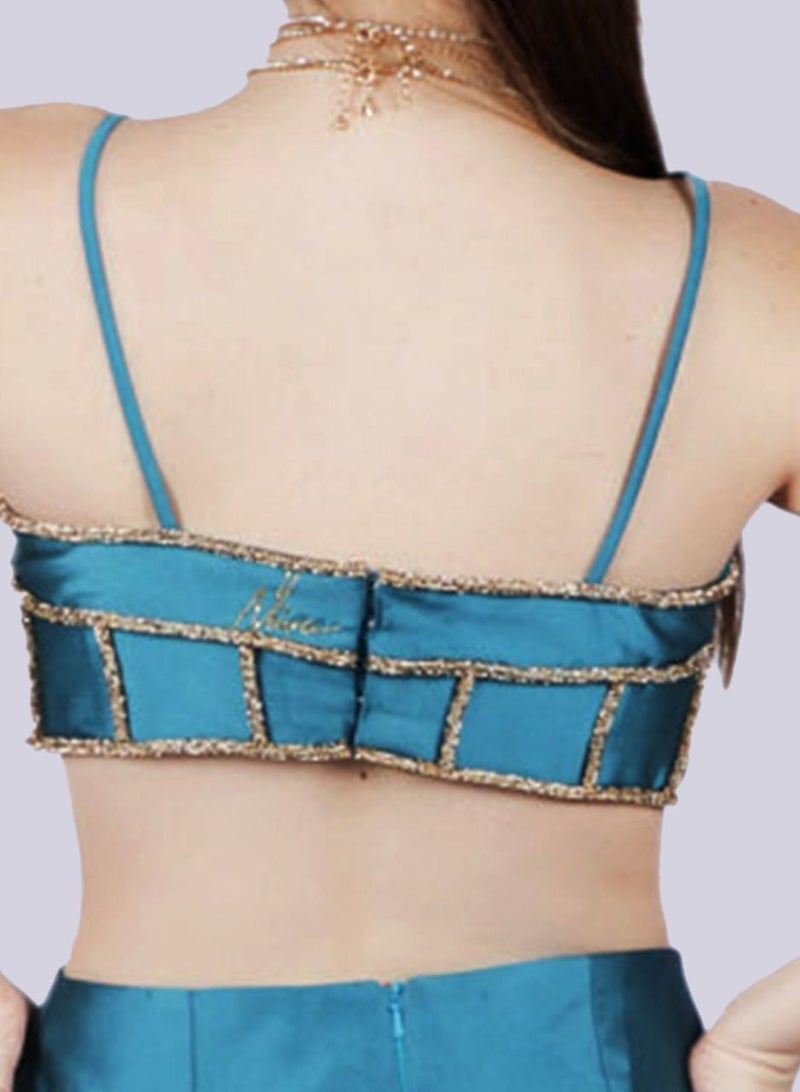 NIVA FASHION HOUSE Marquise Bralette and Wide Leg Pants  - Image 5